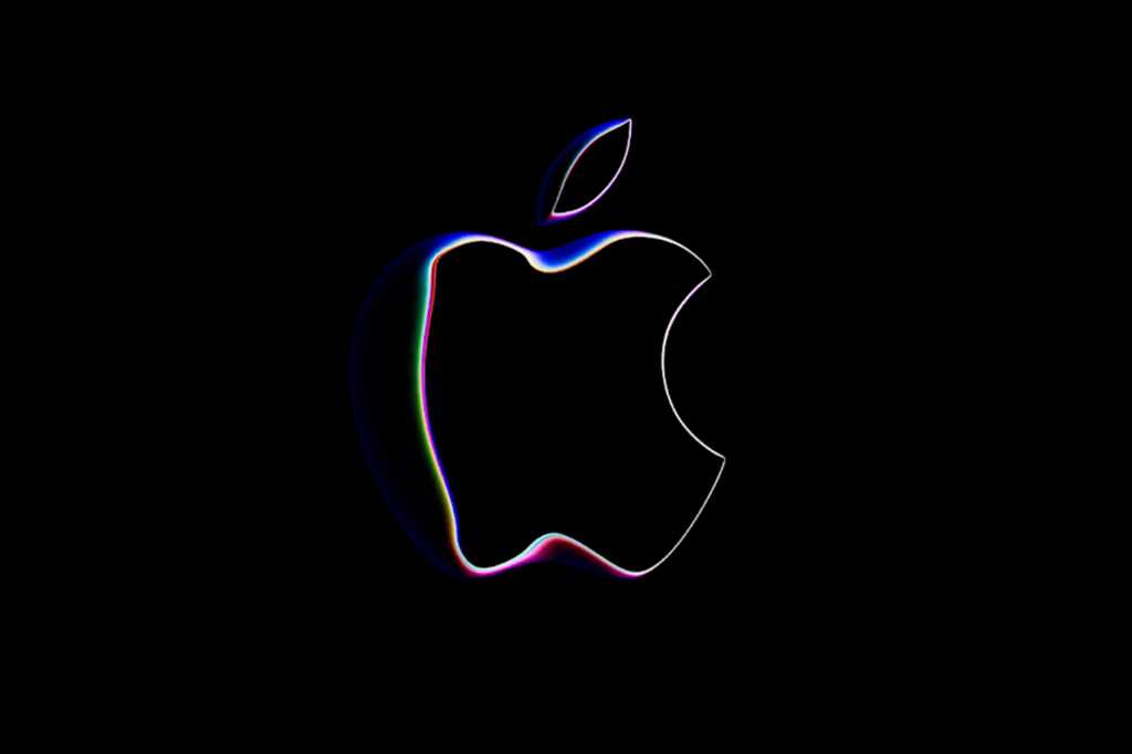 Apple logo warped in WWDC tease