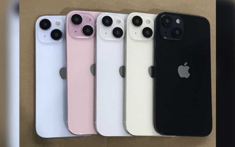 iPhone 15模型展示新设计和颜色选择