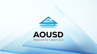 Apple Alliance for OpenUSD AOUSD logo