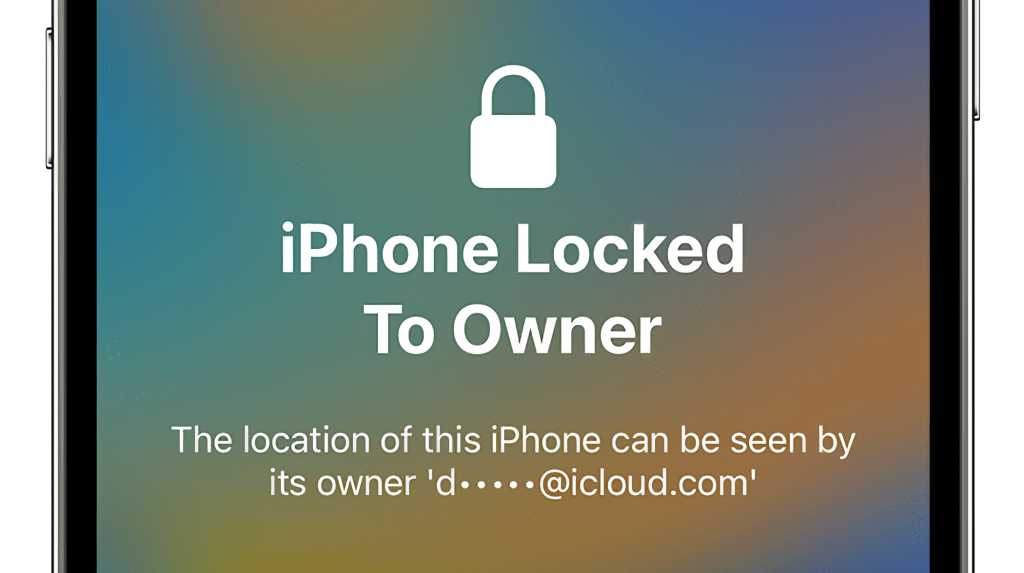 iPhone activation lock