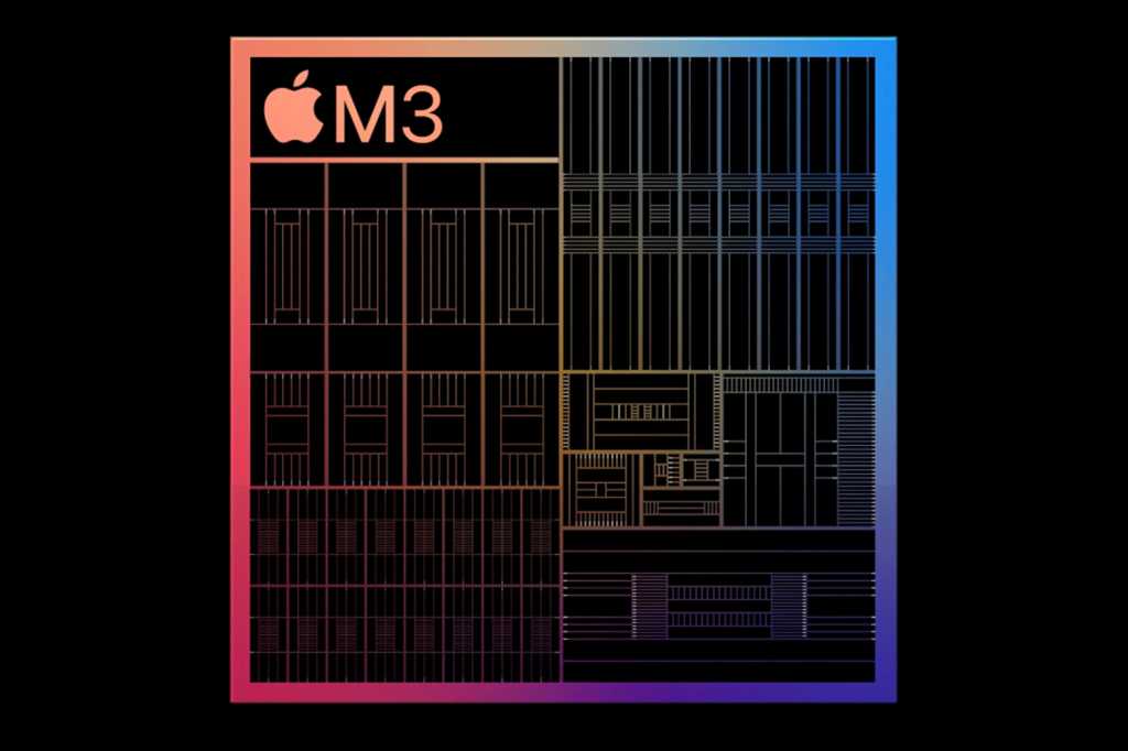 Apple M3 chip graphic