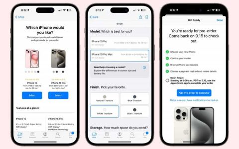 苹果公司推出预订设置，让顾客为iPhone 15发布做好准备