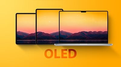 Oled iPads and MackBook Pro Notch