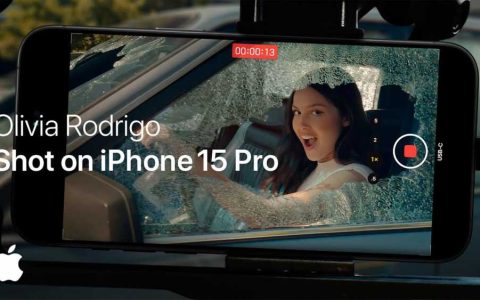 苹果发布“Shot on iPhone 15 Pro”广告，特邀奥利维亚·罗德里戈出演