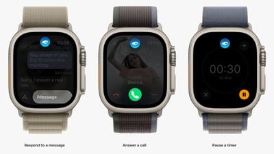 apple watch ultra double tap