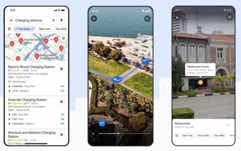 谷歌地图增加了路线和其他人工智能功能的沉浸式视图