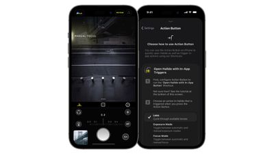 halide action button triggers