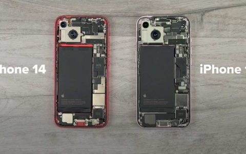 iFixit用显微镜检查iPhone 15组件