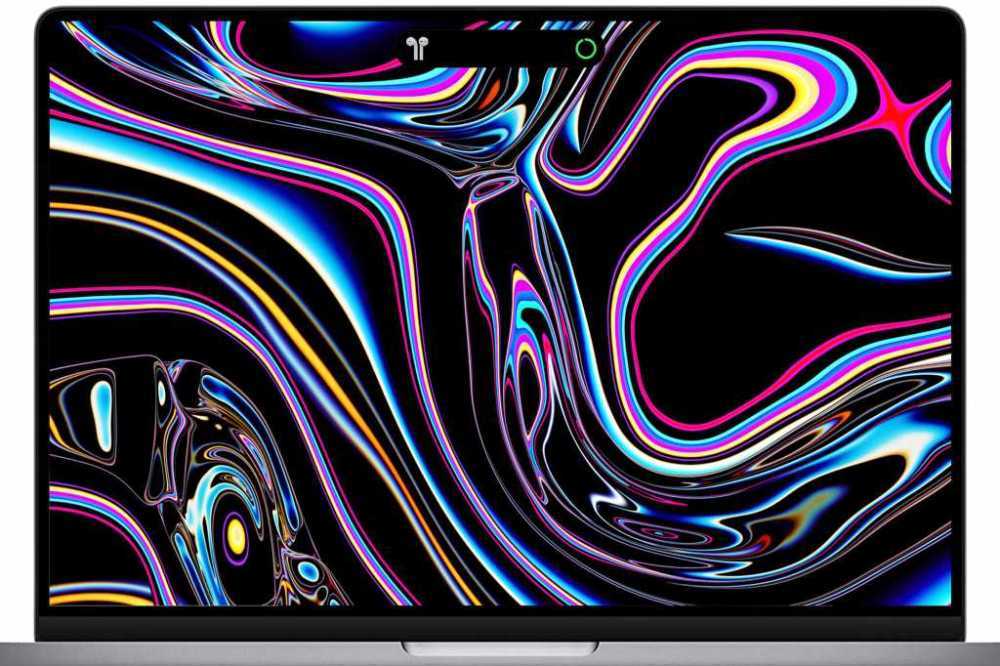 MacBook Pro Dynamic Island