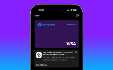 更多英国银行卡现在在Apple钱包中显示账户余额