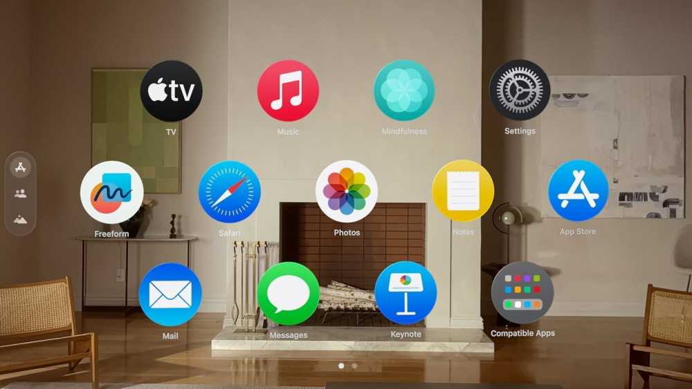 在发布之初，原生的Apple Vision Pro应用程序凤毛麟角