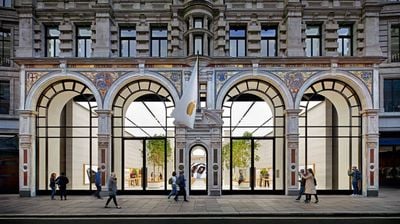 apple regent street hires