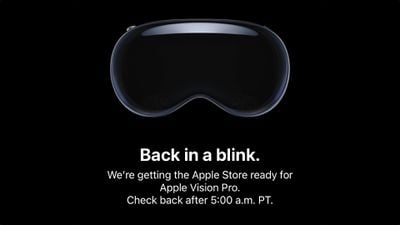 apple store down vision pro