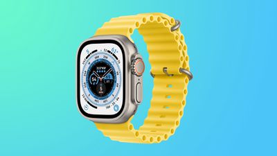 apple watch ultra yellow