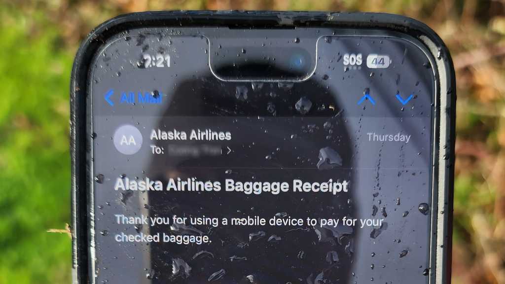 iPhone Alaska Air