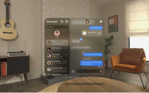 Vision Pro 在 visionOS 1.1 Beta 版上获得 iMessage 联系人密钥验证