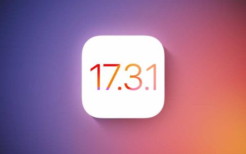 苹果发布iOS 17.3.1修复文本错误