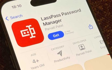 苹果应用商店上曝光一款名为Fake LastPass密码管理应用程序