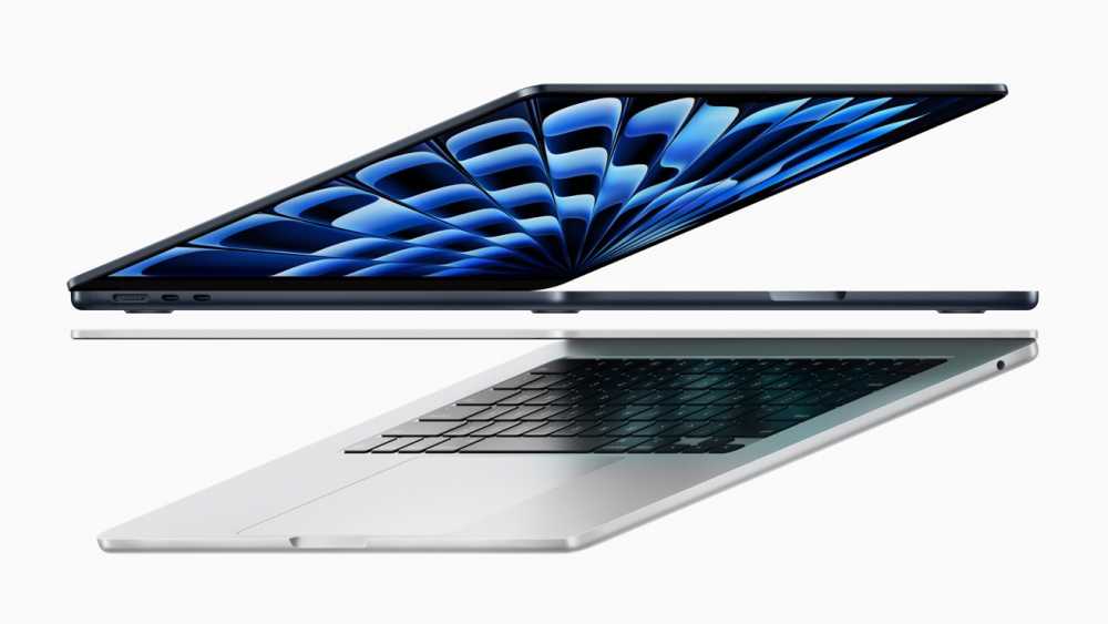 与M1版本相比，新的MacBook Air配备更多的扬声器。