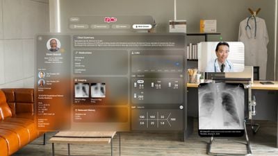 Apple Vision Pro health apps Epic Spatial Computing Concept