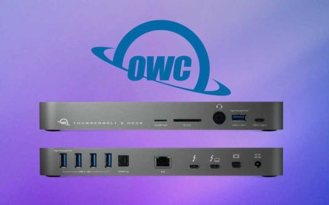 OWC 最佳雷电坞、USB-C 转接器、内存等 Mac 配件尽享深度折扣