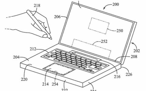 Apple Pencil记本电脑MacBook Pro触控栏可能会以支持Apple Pencil的条形设计复苏。