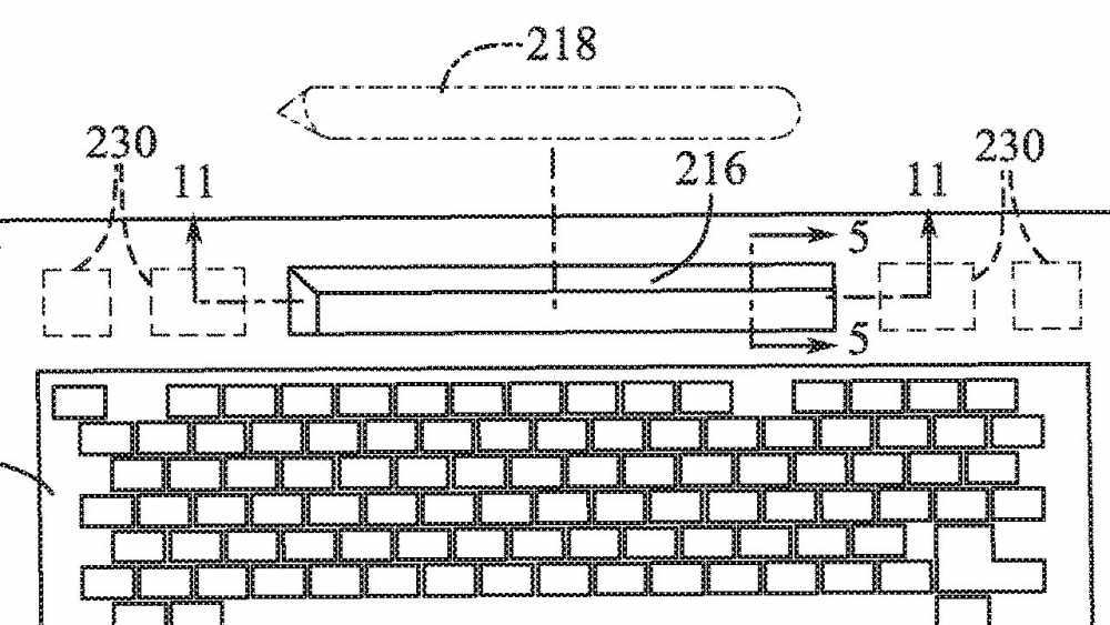 Apple Pencil记本电脑MacBook Pro触控栏可能会以支持Apple Pencil的条形设计复苏。