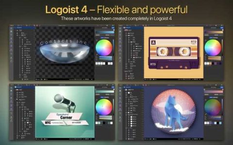 【Mac应用网盘免费下载】Logoist for Mac v4.2.1 MAS