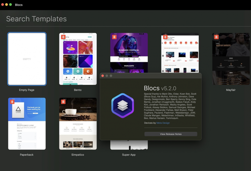 【Mac应用网盘免费下载】Blocs for Mac v5.1.4