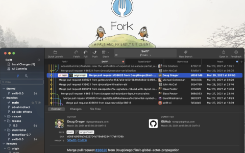 【Mac应用网盘免费下载】Fork for Mac v2.35