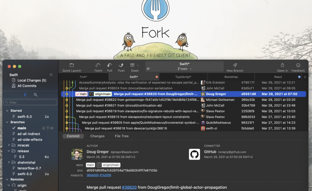 【Mac应用网盘免费下载】Fork for Mac v2.35