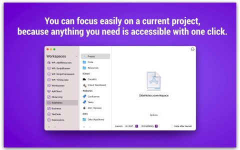 【Mac应用网盘免费下载】Workspaces for Mac v2.1.3