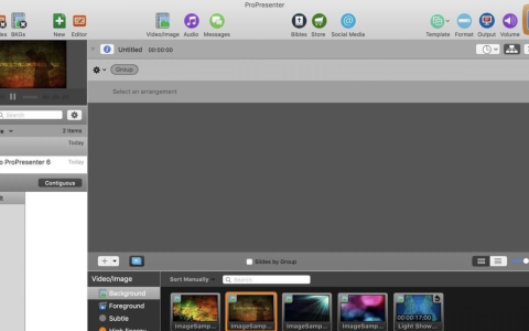 【Mac应用网盘免费下载】ProPresenter 7.14.1 文稿分屏演示