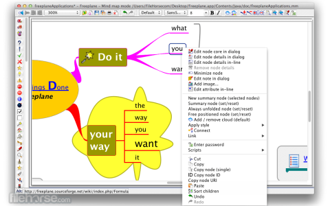 【Mac应用网盘免费下载】Freeplane for Mac v1.11.7 思维导图
