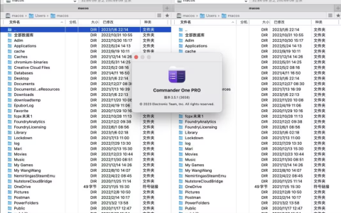 【Mac应用网盘免费下载】Commander One Pro for Mac v3.7 MAS 文件管理器