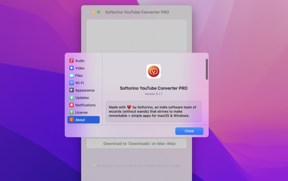 【Mac应用网盘免费下载】Softorino YouTube Converter Pro for Mac v5.1.9