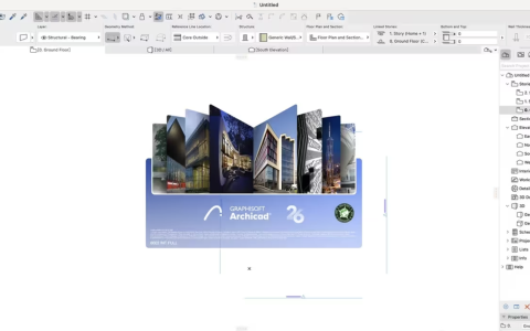 【Mac应用网盘免费下载】ArchiCAD 26 for Mac  v5003