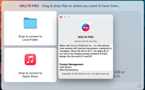 【Mac应用网盘免费下载】WALTR PRO for Mac v4.0.115