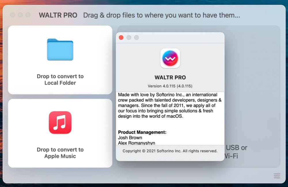 WALTR PRO for Mac v4.0.115 苹果文件同步工具-1