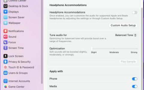 Personalize the Sound of Your AirPods with macOS Sequoia Settings