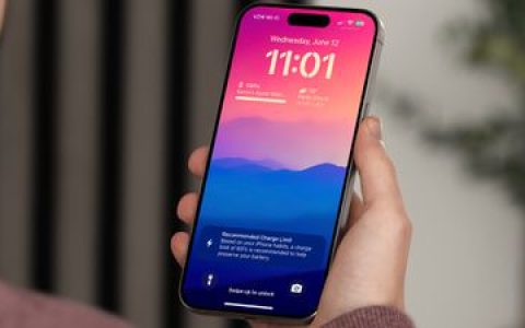 iOS 18 根据 iPhone 15 使用情况积极推荐充电限制