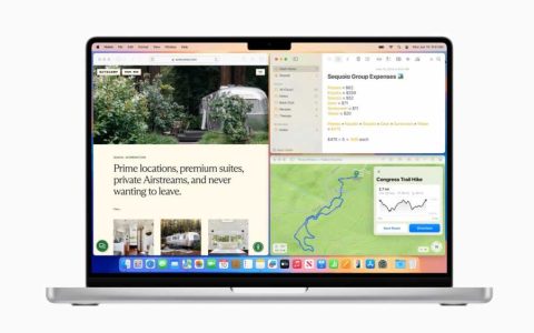 macOS Sequoia: 目前窗口平铺功能的运作方式