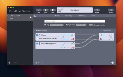 【Mac应用网盘免费下载】Sound Siphon for Mac v3.6.2