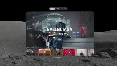 balenciaga Vision Pro
