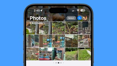 ios 18 photos select button