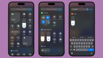 ios 18 control center gallery