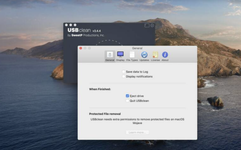 【Mac应用网盘免费下载】USBclean for Mac v3.7.1