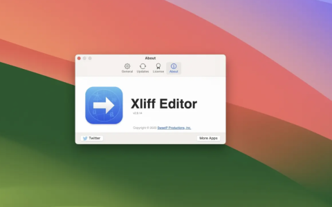 【Mac应用网盘免费下载】Xliff Editor for Mac v2.9.12