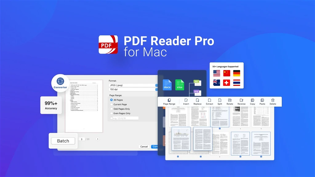 【Mac应用网盘免费下载】PDF Reader Pro for Mac v2.9.4 MAS