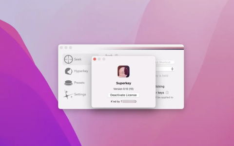 【Mac应用网盘免费下载】Superkey for Mac v1.19